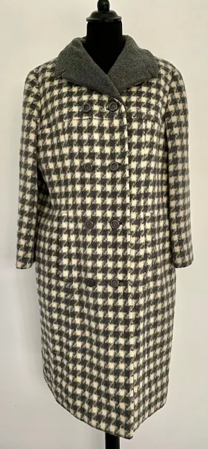 1960s Zachs, East Liverpool Houndstooth Coat