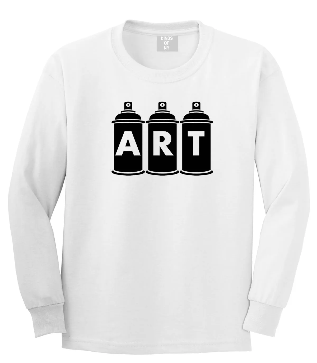 Art graf graffiti spray can paint artist Long Sleeve T-Shirt