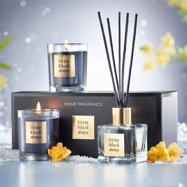 Avon Little Black Dress Home Fragrance Gift Set (diffuser   2 candles)