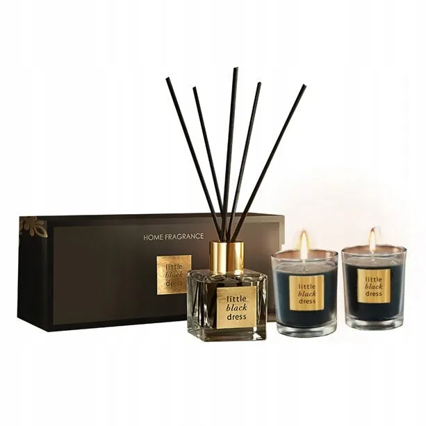 Avon Little Black Dress Home Fragrance Gift Set (diffuser   2 candles)