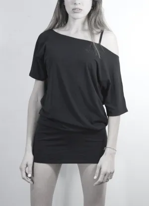 Basic Black Tee Dress