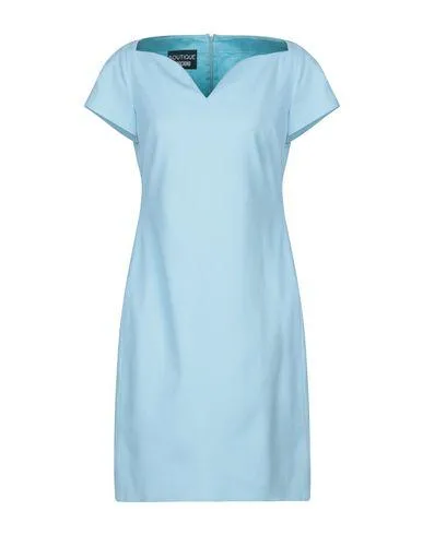 Boutique Moschino Women Short dress Sky blue 10 UK