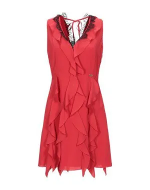 Cavalli Class Women Short dress Red 8 UK