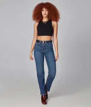 Denver High Rise Straight Leg Jeans