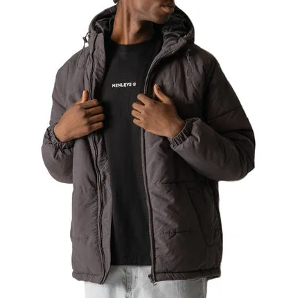 Henleys Overdrive Hooded Puffer - Mens - Coal