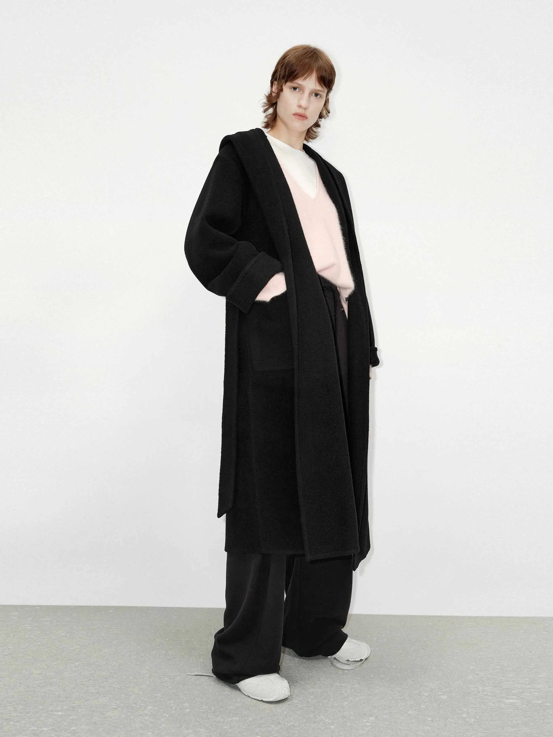 Include Belt Merino Wool Coat