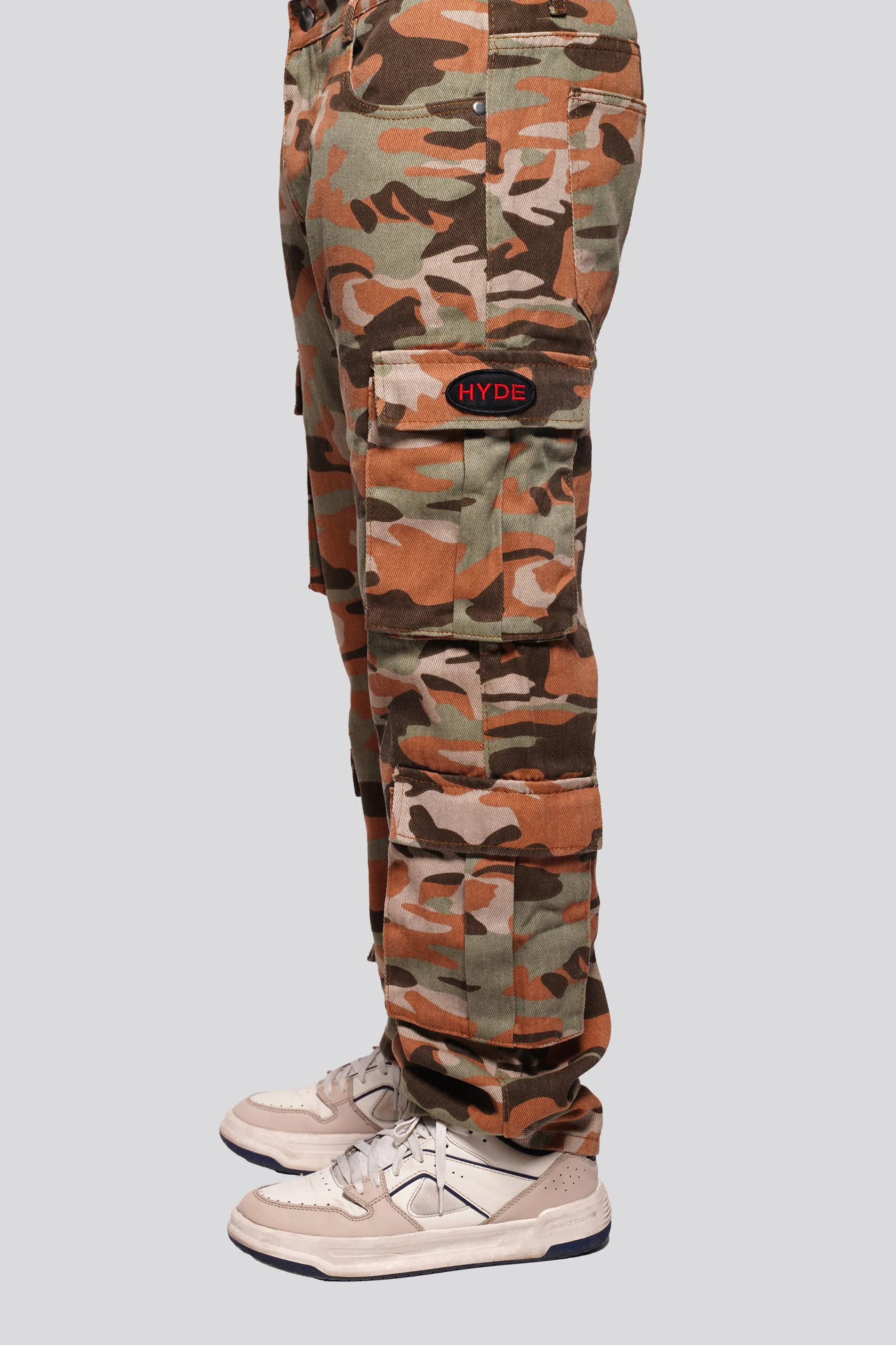 LOOSE FIT CAMO BAGGY FIT JEAN