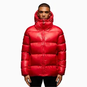 Men's Prime Slick Down Hooded Puffer Jacket