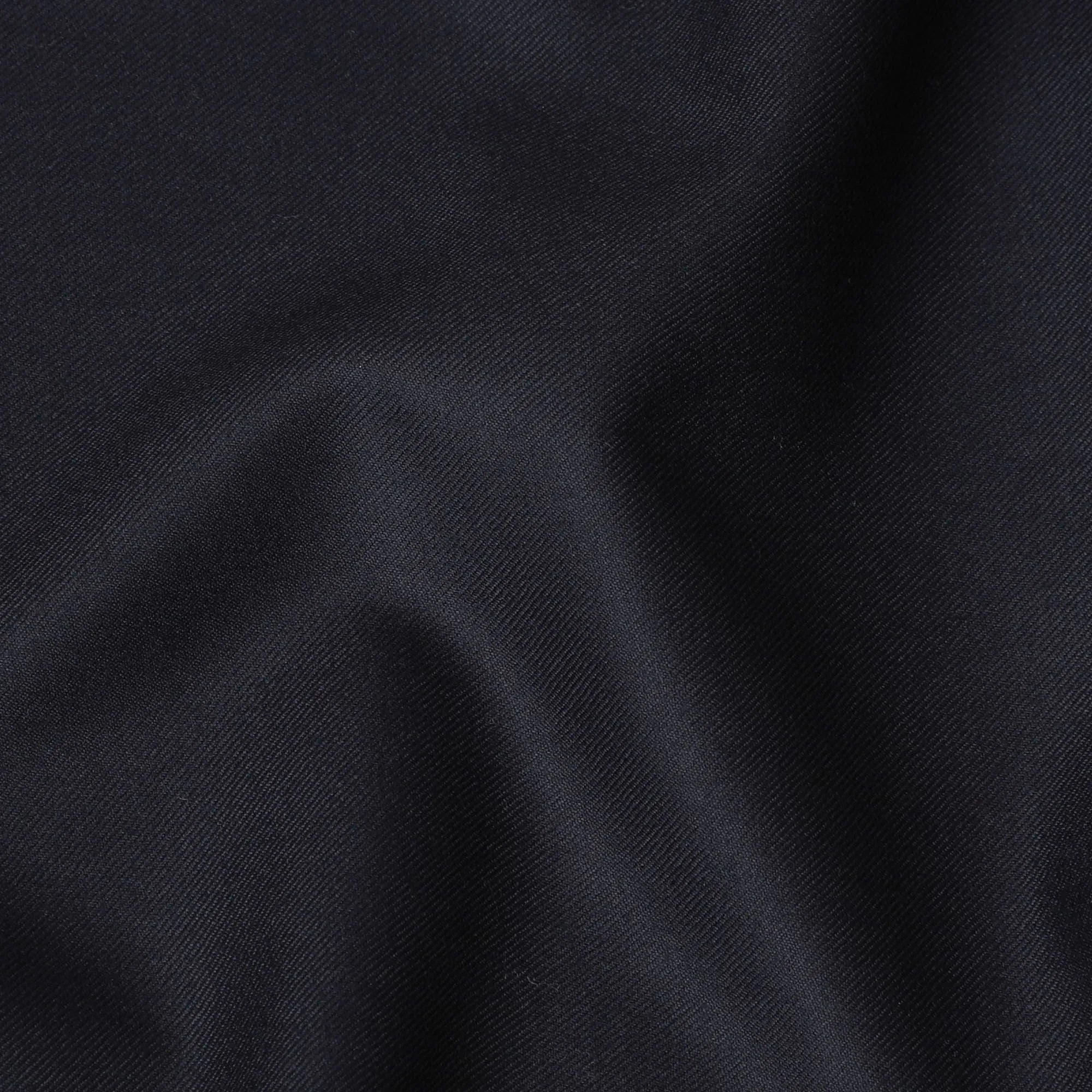 Midnight Blue SuperFine Merino Wool Fabric: 150cm Exclusive UK Suiting-D17554