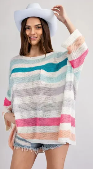 Multicolored sweater