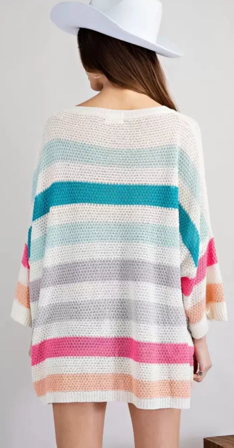 Multicolored sweater