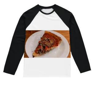 PizzaonPlate Sublimation Baseball Long Sleeve T-Shirt