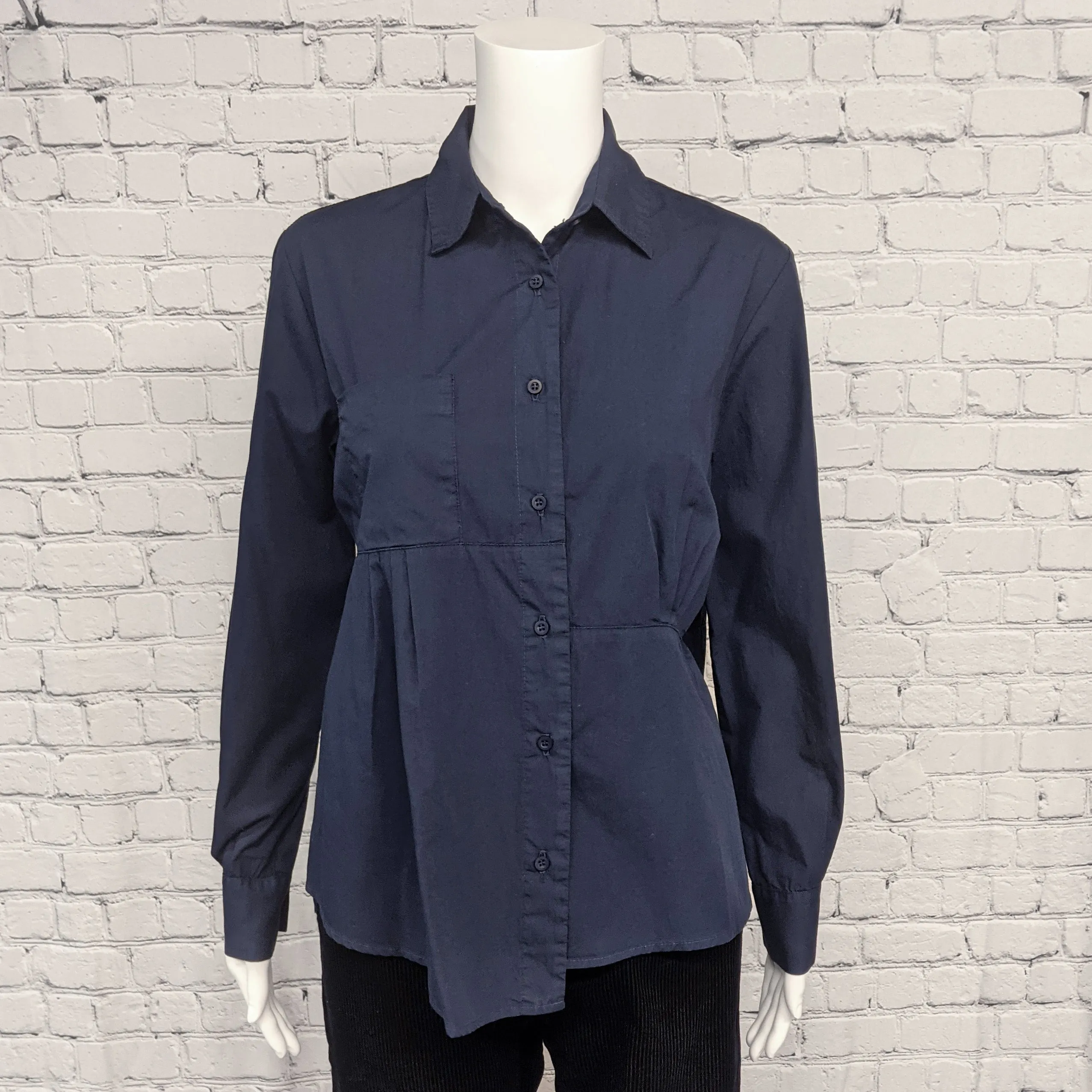 SALE! Florence Shirt in Indigo by The Little Project