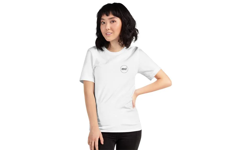 Solé Logo - Womens White T-Shirt