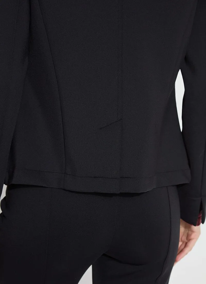 Spencer Neoprene Jacket | Black