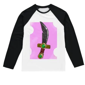 Sword Sublimation Baseball Long Sleeve T-Shirt