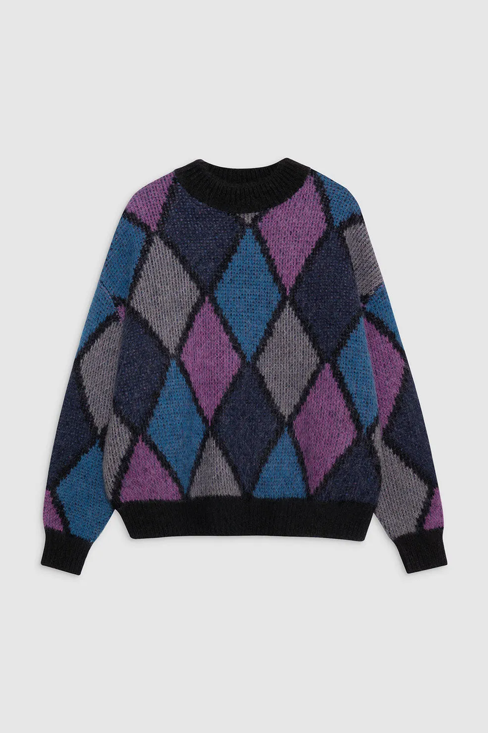 Sydney Crew Sweater - Multi Diamond